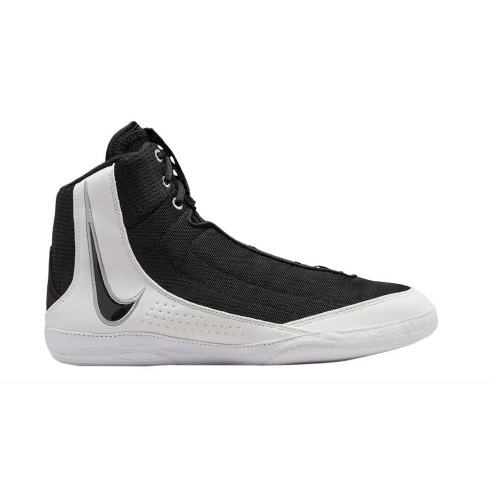 Mens Size 12 - Nike Inflict 4 Black White Wrestling Shoes (HM9674 001)